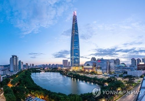 롯데월드타워 전경 [롯데물산 제공]