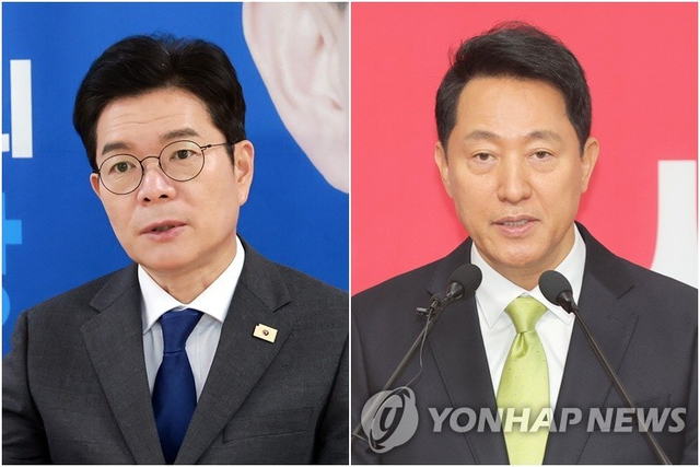 서울시장 출마하는 정원오·오세훈 [연합뉴스]