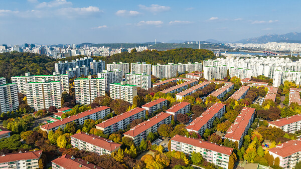 목동 신시가지 재건축 단지 전경.  [양천구 제공]
