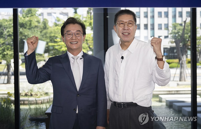 전재수 더불어민주당 후보와 박형준 국민의힘 후보 [연합뉴스]