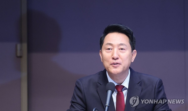 오세훈 국민의힘 서울시장 후보 [연합뉴스]