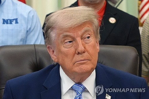 도널드 트럼프 미국 대통령. AP 연합뉴스
