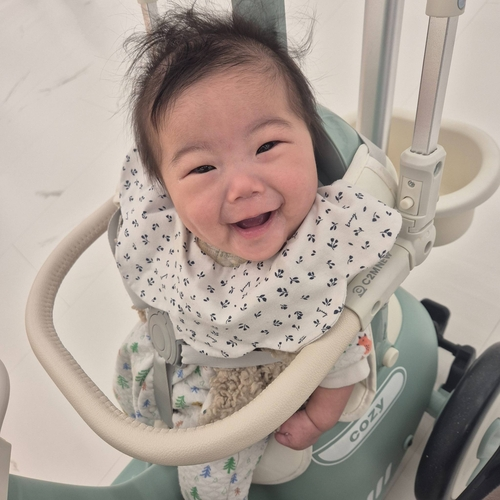 생후 9개월만에 장기를 기증하고 하늘로 떠난 장소민 양.  [한국장기조직기증원 제공]