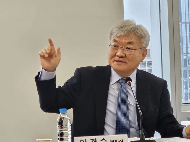 이경수 국가과학기술자문회의 부의장. 사진=이준기기자.