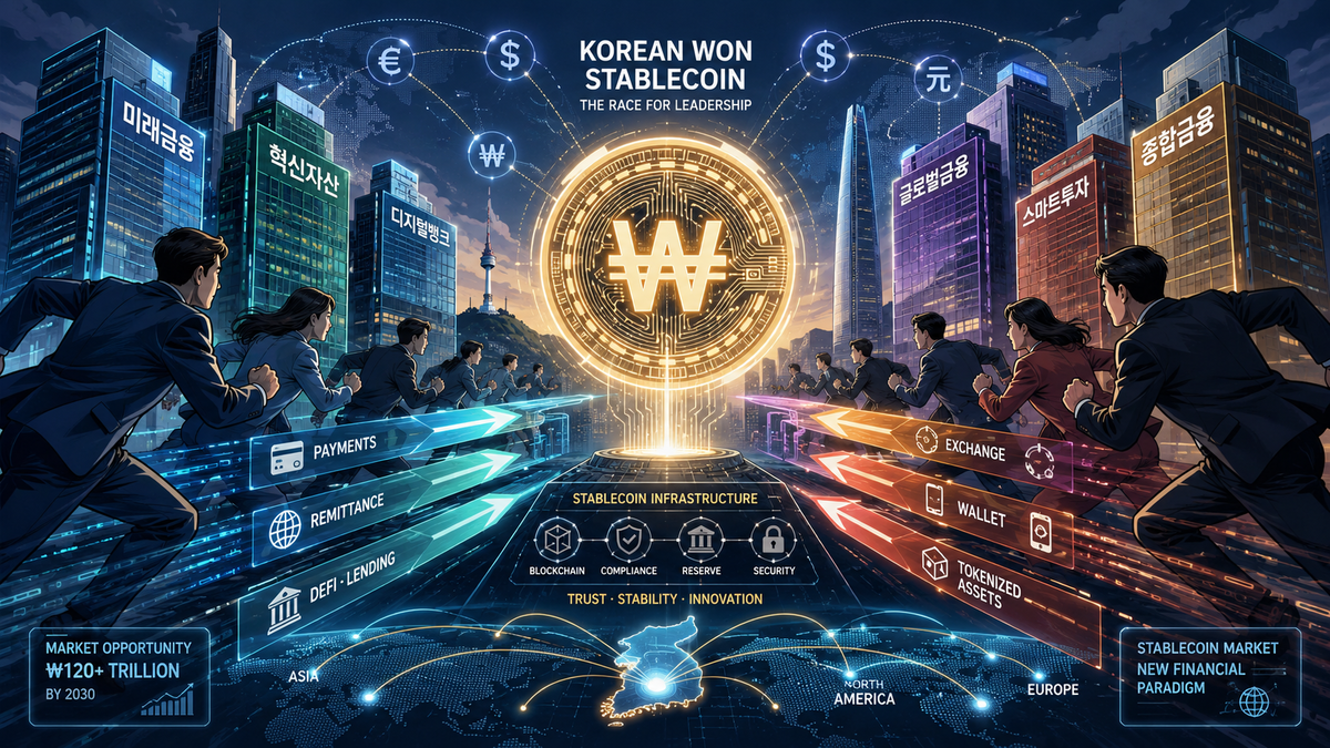 스테이블코인 주도권 잡아라...금융지주, 거래소·플랫폼 동맹 경쟁 가열 - 뉴스 썸네일 이미지