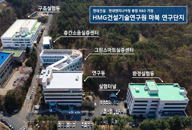 경기 용인시 HMG건설기술연구원 마북 연구단지 전경. [현대엔지니어링 제공]