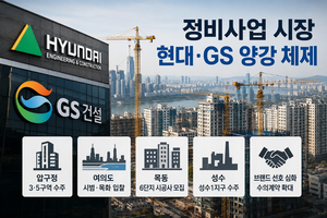 압구정·성수 삼킨 현대·GS… 상반기 15조 ‘양강 체제’ 굳혔다