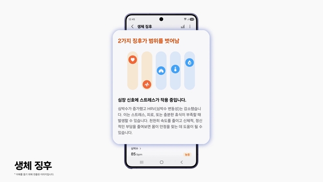 갤럭시 워치 차세대 헬스 기능. 삼성전자 제공