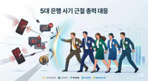 “리딩방·보이스피싱 꼼짝 마”…5대은행, AI 방패 꺼냈다