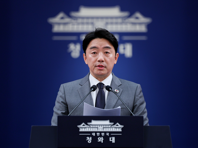 강훈식 대통령비서실장. 연합뉴스