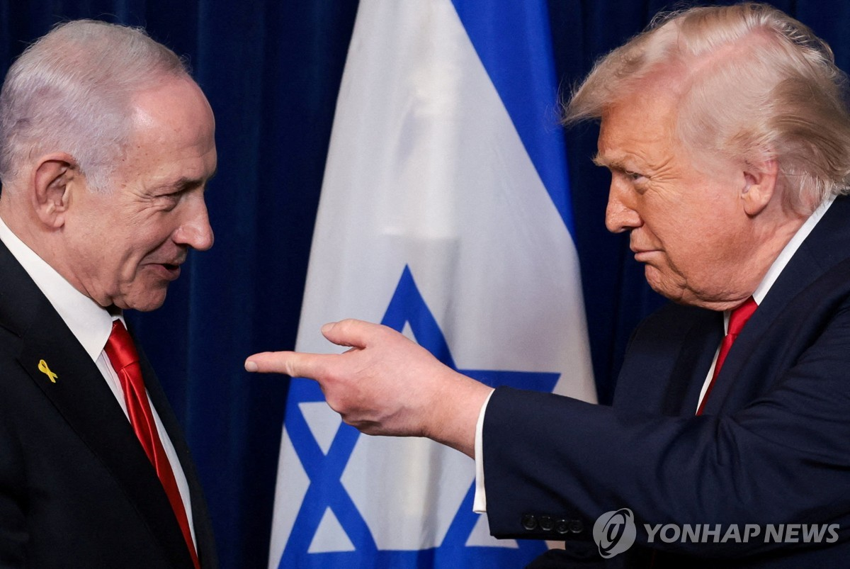 “조심 안 하면 혼자된다” 트럼프, ‘말 안 듣는’ 이스라엘 네타냐후에 경고