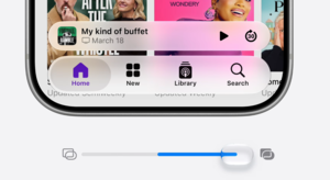 애플, iOS 디자인 개편…‘리퀴드 글래스’ 더욱 투명해진다