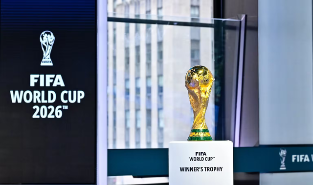 2026 국제축구연맹(FIFA) 북중미 월드컵 트로피. FIFA 제공