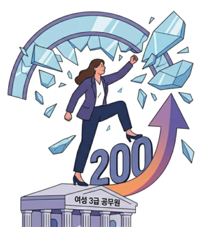 깨지는 공직사회 유리천장…여성 3급 첫 200명 시대