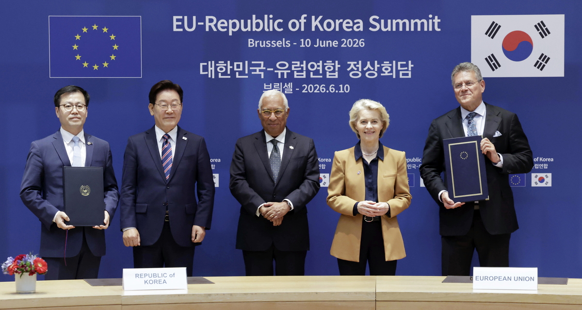4.5억 거대 시장 뚫은 ‘디지털 동맹’…韓-EU, 2500억 투자 품고 경제영토 확장