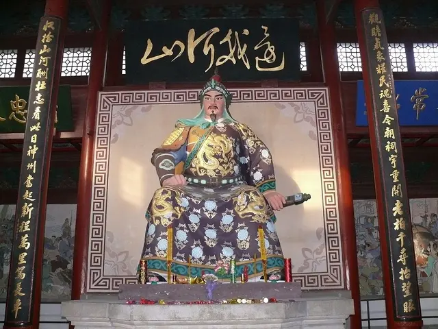 중국 항저우에 있는 악비 상. [위키피디아]