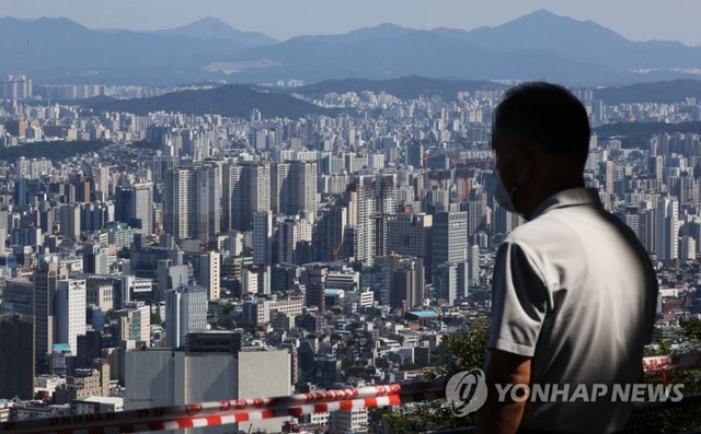 서울 아파트 전경. [연합뉴스 제공]