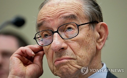앨런 그린스펀 전 연준 의장. AP 연합뉴스 자료사진.
