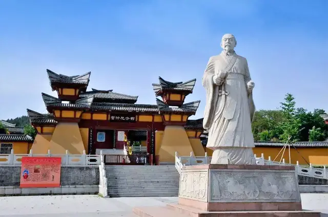 중국 쯔보시에 있는 ‘관중기념관’. [중국 쯔보회전망 홈페이지 캡처]