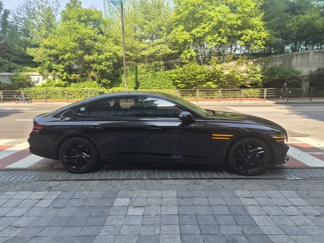 G80 블랙 측면부. 임주희 기자