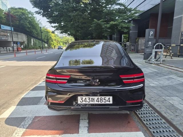 G80 블랙 후면부. 임주희 기자