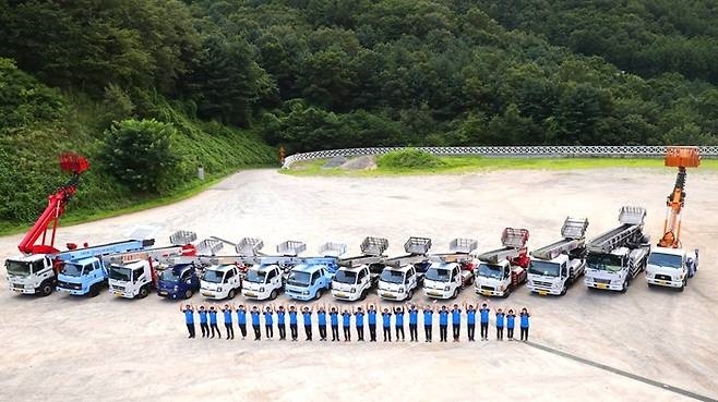 가온소프트랩, ㈜국민트랜스 고소작업차 플랫폼 ‘국민하이스’ 수주