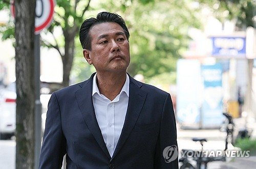 김태효 전 국가안보실 1차장이 지난 5월 15일 경기도 과천에 마련된 권창영 2차 종합특별검사팀 사무실에 출석하고 있다. [과천=연합뉴스]