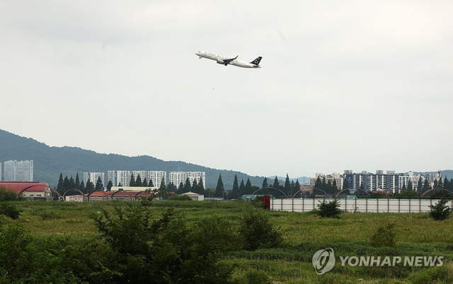 호남권 반도체 클러스터 부지로 선정된 광주 군공항. 연합뉴스