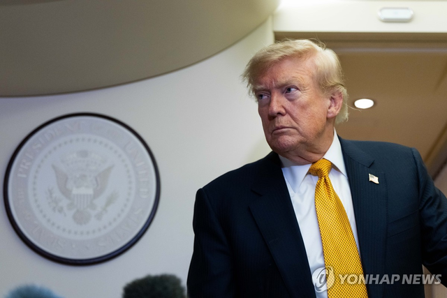 도널드 트럼프 미국 대통령. AP=연합뉴스