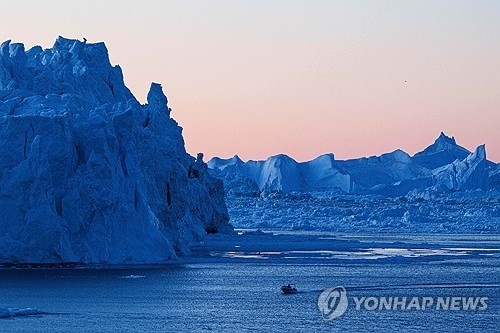 그린란드 일루리사트 인근. AP 연합뉴스 자료사진.