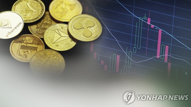 코인 그래픽 이미지. [연합뉴스]