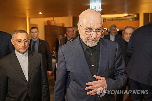 모하마드 바게르 갈리바프 이란 의회 의장. 로이터 연합뉴스