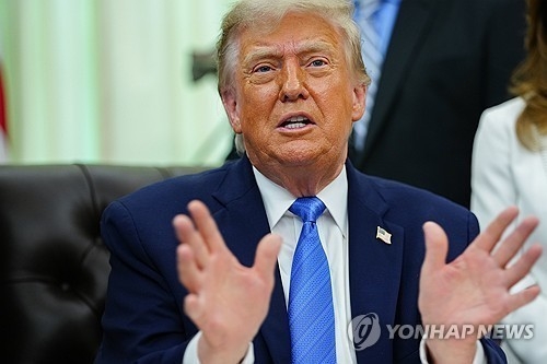 도널드 트럼프 미국 대통령. EPA 연합뉴스
