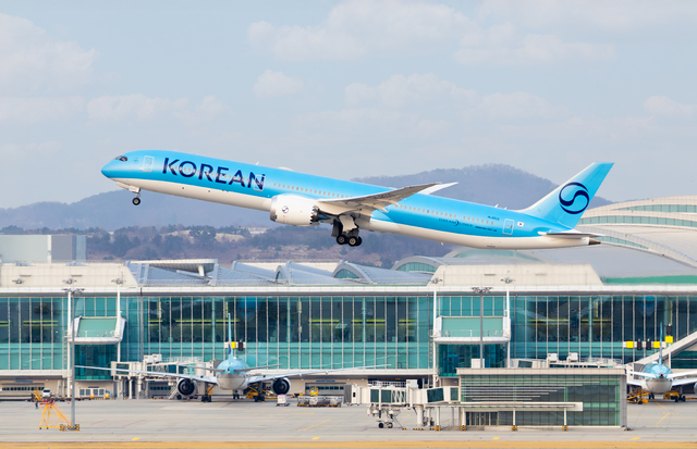 대한항공 B787-10 항공기. 대한항공 제공.