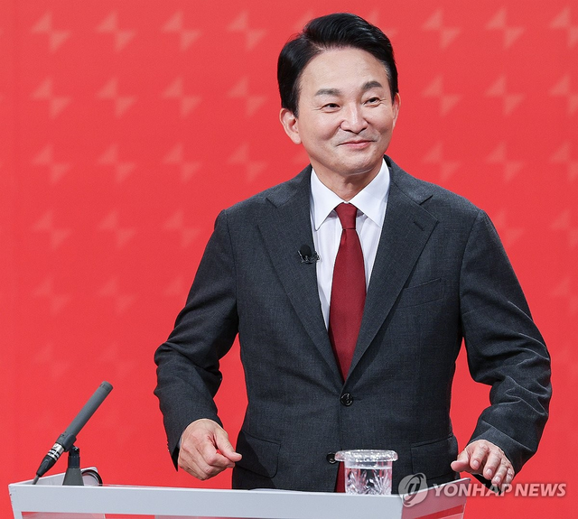 지난 2024년 7월 국민의힘 당대표 경선에 출마했을 당시의 원희룡 전 국토교통부 장관. [연합뉴스]