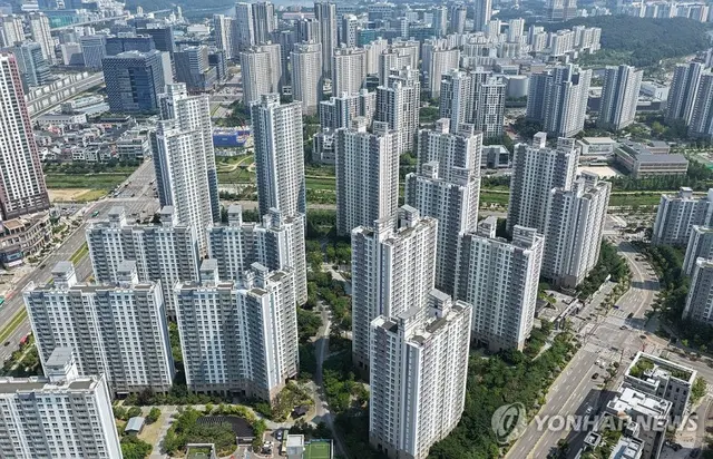 동탄 아파트 전경. [연합뉴스]
