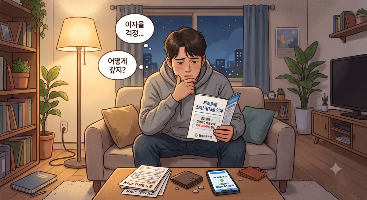 "급전 필요한데"...DSR 피한 저축銀 소액신용대출 '껑충' - 뉴스 썸네일 이미지
