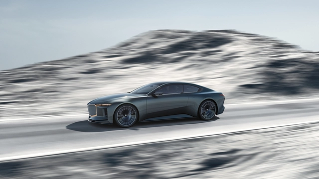 '비전 BMW 알피나' 콘셉트카 주행 모습. BMW 그룹 제공
