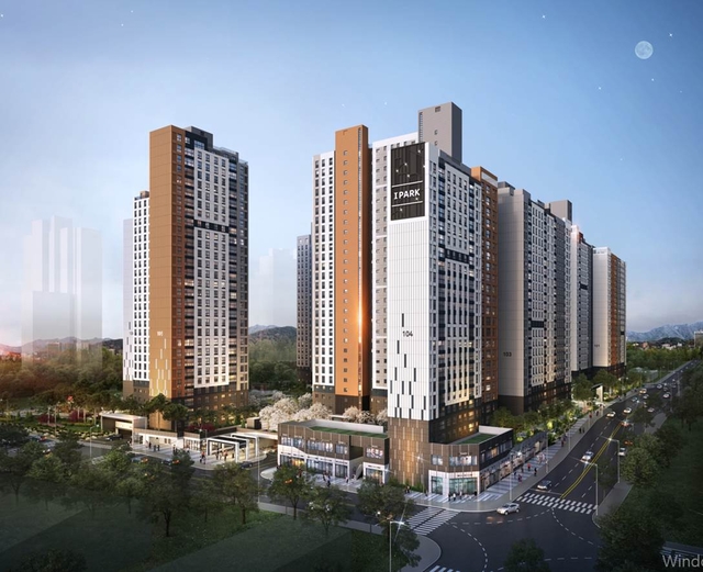 경산 아이파크 투시도 이미지.