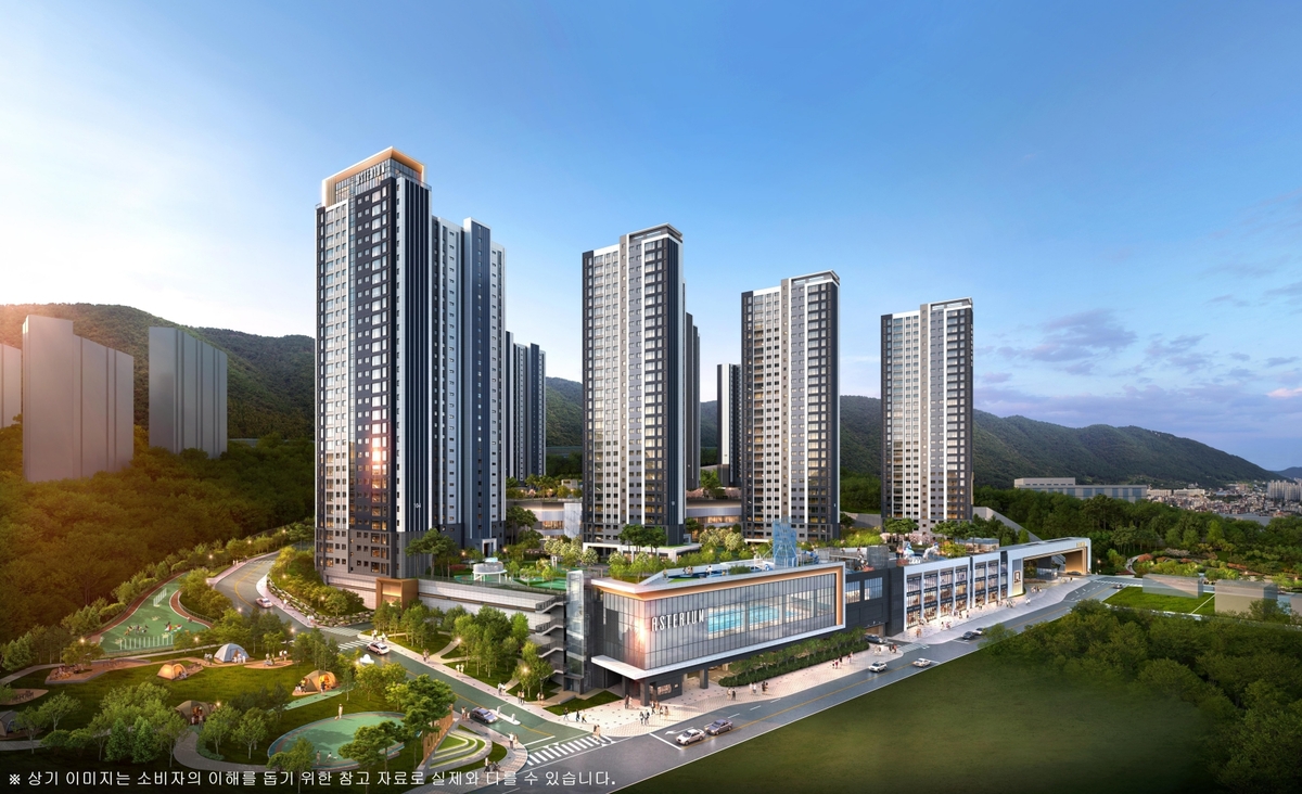 동부건설 '센트레빌 아스테리움 거제' 견본주택 개관 - 디지털타임스