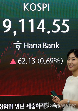 “코스피 9000 간다”, 모건스탠리 ‘비중 유지→비중 확대’로 상향