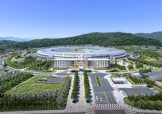 한국새빛가속기 조감도. 기초지원연 제공.
