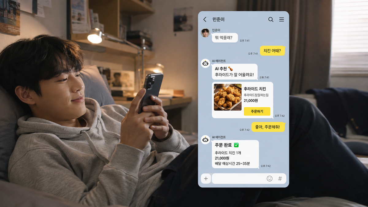배달주문·여행예약도 카톡 AI로… 
