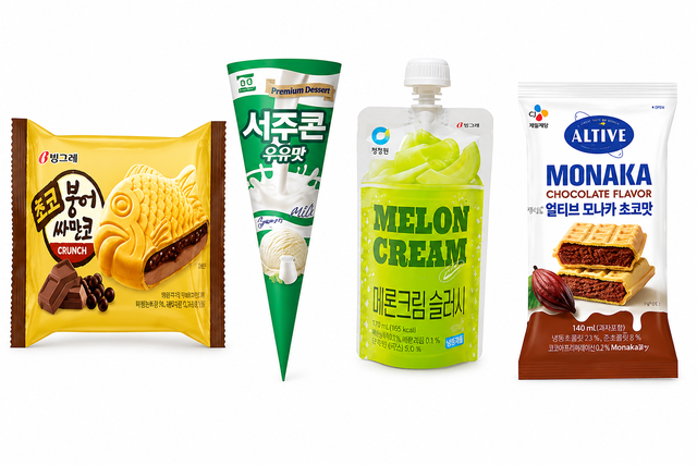 조달청의 다수공급자계약으로 확대된 아이스크림 종류.