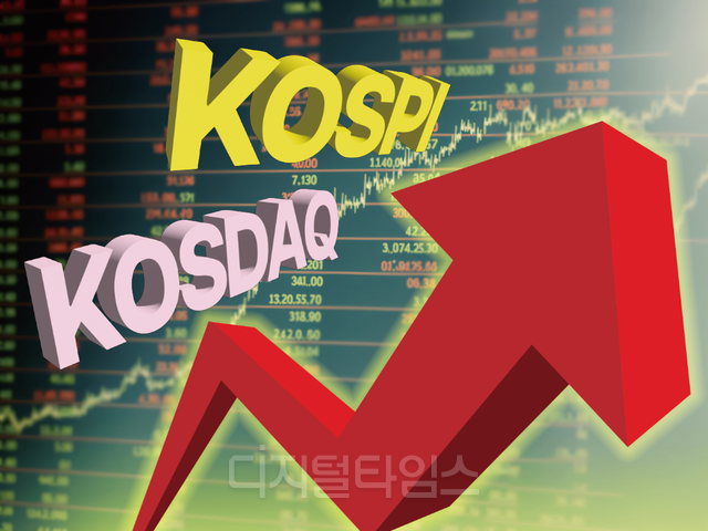 잠잠한 ‘삼전닉스’에 코스피 강보합…코스닥은 ‘불기둥’