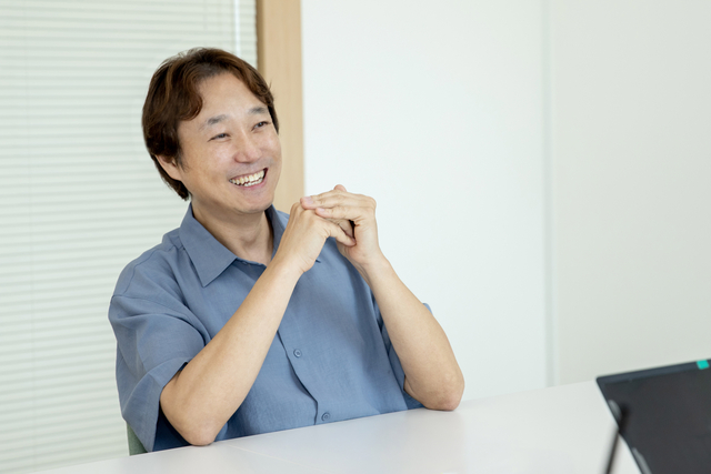 이기범 에스넷시스템 오감지능연구소장이 12일 서울 선릉로 본사에서 디지털타임스와 인터뷰를 하고 있다. 에스넷시스템 제공
