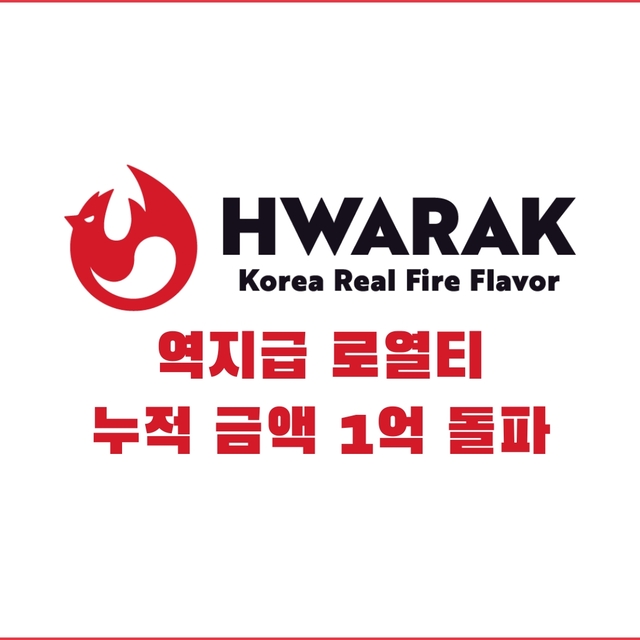 화락바베큐치킨 제공