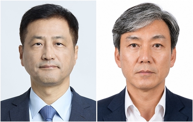 이태한(왼쪽) 전 서울남부지검 형사4부장검사, 이혁 전 서울고검 검사. 연합뉴스