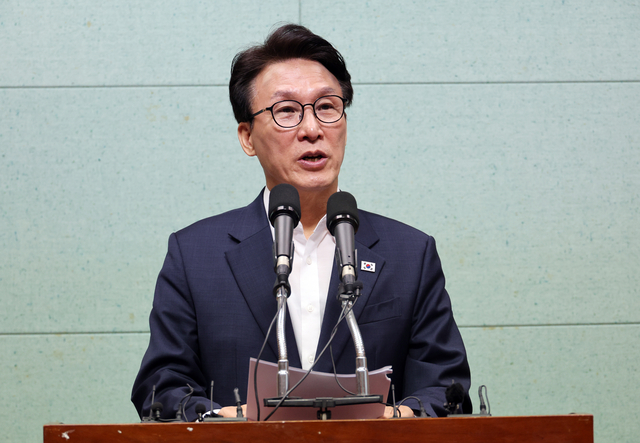 김민석 더불어민주당 당 대표 후보. [연합뉴스]