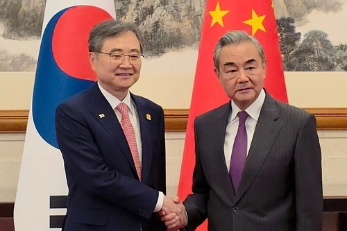 2025년 9월 조현 장관과 왕이 부장 [연합뉴스 자료사진]